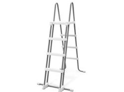 Бассейн каркасный (732х366х132см)+ песочный насос-фильтр, лестница, тент, подстилка  26364 - фото 7